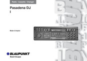 Blaupunkt PASADENA DJ Mode D'emploi