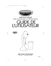 Hamilton Beach eclectrics 65111 Guide De L'utilisateur