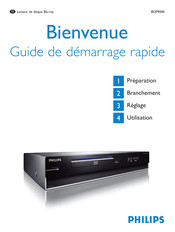 Philips BDP9000 Guide De Démarrage Rapide