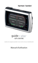 Harman Kardon guide+play GPS-500 WE Manuel D'utilisation