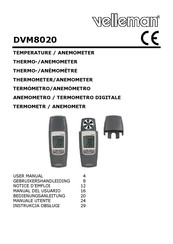 Velleman DVM8020 Notice D'emploi