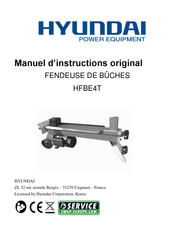 Hyundai HFBE4T Manuel D'instructions Original