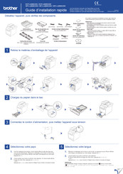 Brother MFC-L8650CDW Guide D'installation Rapide