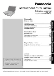 Panasonic CF-52 Série Instructions D'utilisation