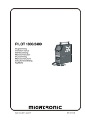Migatronic PILOT 2400 HP Manuel D'instruction