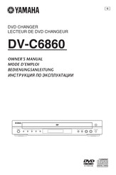 Yamaha DV-C6860 Mode D'emploi