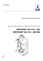 Beko DRYPOINT AC 495 MS Instructions De Montage Et De Service
