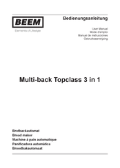 Beem Multi-back Topclass 3 in 1 Mode D'emploi