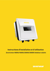 Zeversolar Zeverlution 1500S Instructions D'utilisation