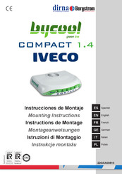 dirna Bergstrom bycool green line COMPACT 1.4 IVECO Instructions De Montage