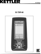 Kettler SG 7209-68 Mode D'emploi Et Instructions D'entraînement