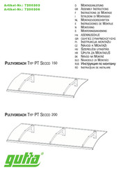Gutta 7200306 Instructions De Montage