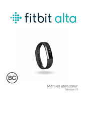 Fitbit Alta HR Noir-S Manuel D'utilisateur
