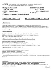 Atnor 2385 R Notice De Montage