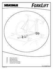 Yakima FE-090.041 Notice De Montage