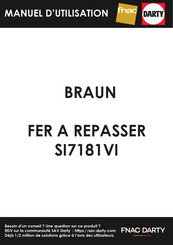 Braun SI 92 Série Manuel D'utilisation