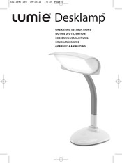 Lumie Desklamp Notice D'utilisation