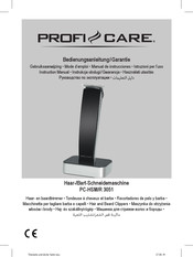 Profi Care PC-HSM/R 3051 Mode D'emploi