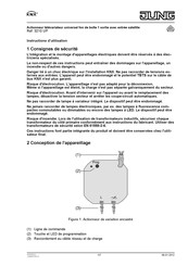 Jung 3210 UP Instructions D'utilisation