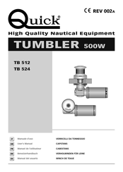 Quick TUMBLER TB 524 Manuel De L'utilisateur