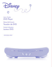 Disney DVD2050-RWP Guide D'utilisation