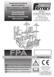 Ferrari FPA MUlTIPlA PFPAM23-010 Mode D'emploi Et D'entretien