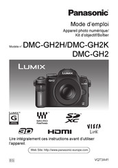 Panasonic LUMIX DMC-GH2K Mode D'emploi