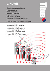 Huwil E-Strato Mode D'emploi