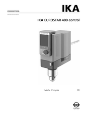 IKA EUROSTAR 400 control Mode D'emploi