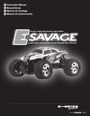 Hpi Racing E-savage Manuel De Montage