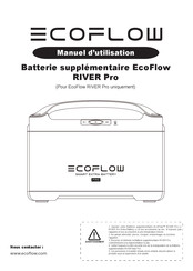 Ecoflow RIVER Pro Manuel D'utilisation