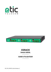 Etic Telecom XSRACK Guide Utilisateur