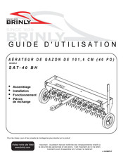 Brinly SAT-40 BH Guide D'utilisation