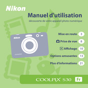 Nikon Coolpix S30 Manuel D'utilisation