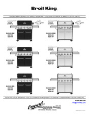 Broil King BARON 540 PRO Manuel De Montage Et Liste De Pièces