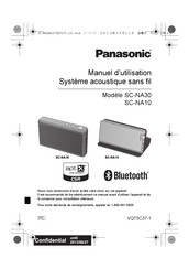 Panasonic SC-NA30 Manuel D'utilisation