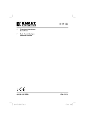 Kraft Werkzeuge 44.192.80 Mode D'emploi D'origine