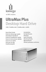 EMC Iomega UltraMax Plus Guide De Démarrage Rapide