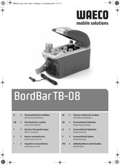 Waeco BordBar TB08 Notice D'emploi