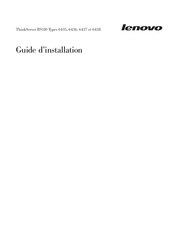 Lenovo ThinkServer RS110 Guide D'installation