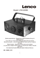 LENCO LFM-220BK Mode D'emploi