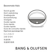 Bang & Olufsen Beoremote Halo Guide Rapide