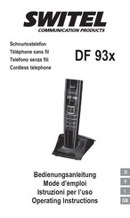 switel DF 93x Mode D'emploi