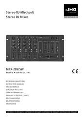 IMG STAGELINE MPX-205/SW Mode D'emploi