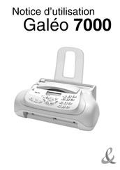 Telecom Galéo 7000 Notice D'utilisation