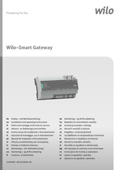 Wilo Smart Gateway Notice De Montage Et De Mise En Service