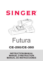 Singer Futura CE-350 Manuel D'instruction