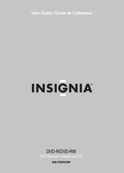 Insignia NS-FSDVDR Guide De L'utilisateur