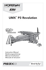 Horizon Hobby UMX P3 Revolution Manuel D'utilisation
