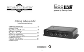 Security-Center EcoLine TV8726 Instructions D'installation